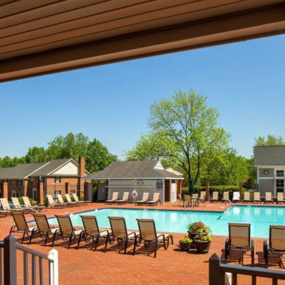 Strawberry Hill Apartments Pool Area