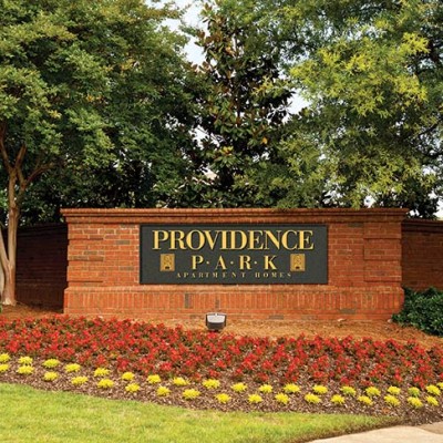 Providence Park Apartment Homes exterior sign