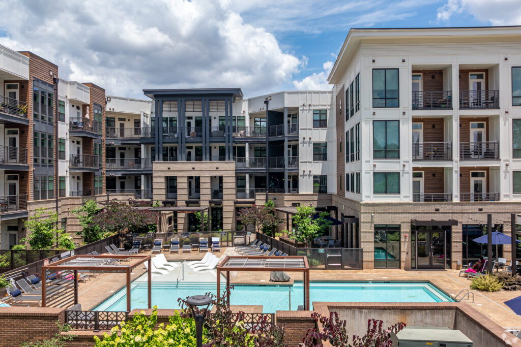 The Edge, Charlotte apartments, The Brinkley apartments, Sedgefield retail center, retail storefronts, service requests