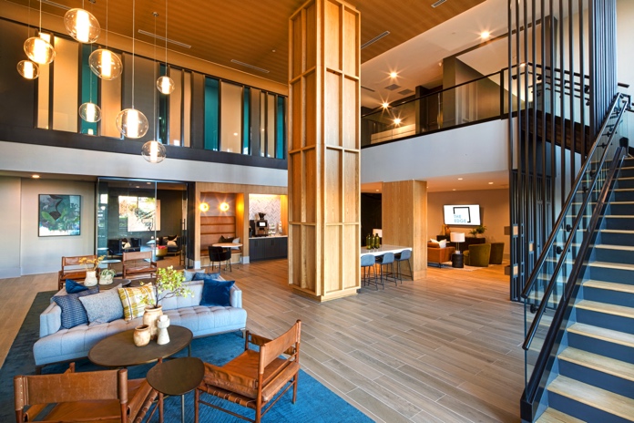 Open space in common areas can be a great place to work when you need a change of scenery from your home office.